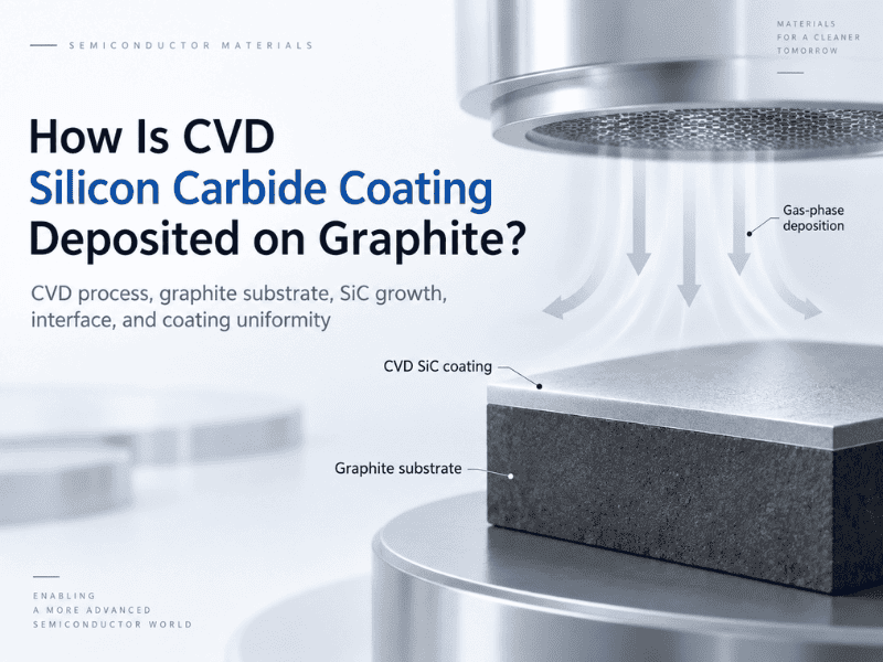 Како се депонира CVD облогата со силикон карбид на графит?