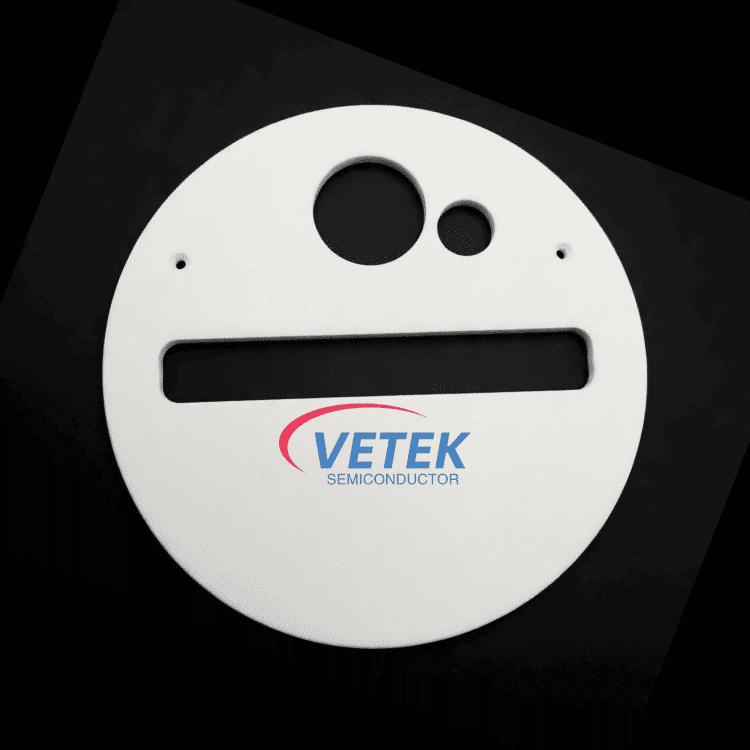 Непроѕирен кварцен штит и бленда со висока чистота за MOCVD